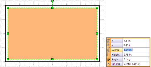 Two stacked Visio rectangles
